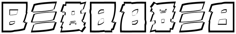 Ambigram for deadbeef in Chinyen